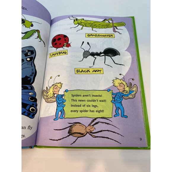 Vintage Dr. Seuss The Cat and the Hat On Beyond Bugs! All About Insects Book - Picture 6 of 6